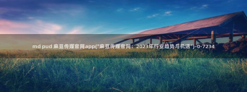 麻豆映话传媒官网：md pud 麻豆传媒官网app(\